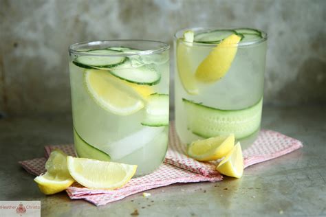 Spicy Gin Cucumber Lemonade Heather Christo