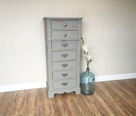 4 out of 5 stars, based on 1 reviews 1 ratings current price $89.99 $ 89. Lingerie Chest Tall Skinny Dresser Gray Chest by VintageHipDecor | 268 cumberland | Pinterest ...