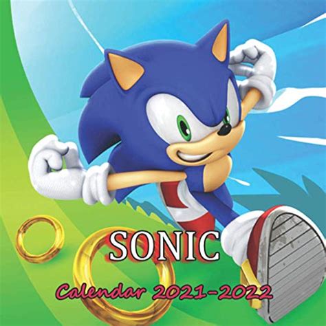 Sonic Calendar 2021 2022 Monthly Wall Calendar 18 Months 85x85 In