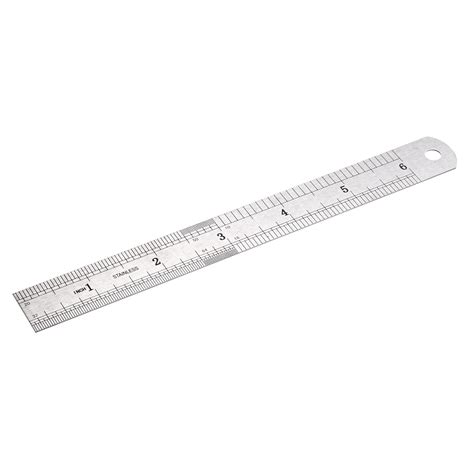 Steel Ruler 6 Inch Ruler Metal Ruler Ruler Inches And Centimeters