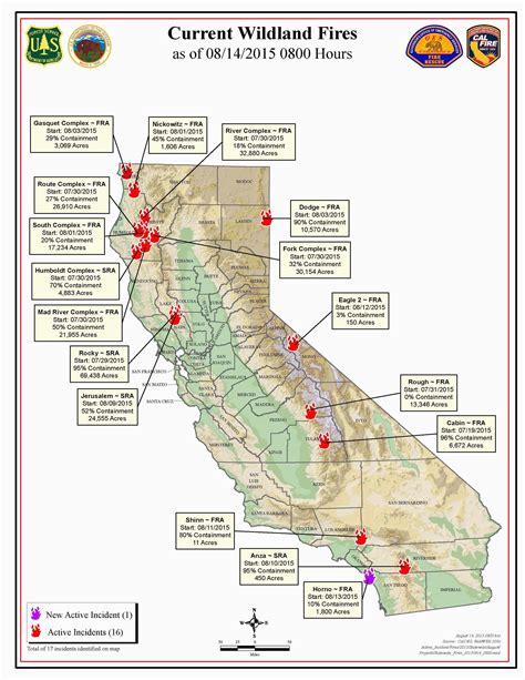 Us Active Wildfires Map