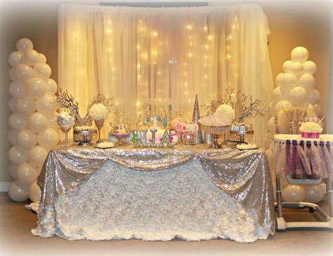 30 Wonderful Winter Birthday Party Decorations Ideas Oosile