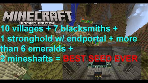Awesome Mcpe Seeds The Best Minecraft Pocket Edition