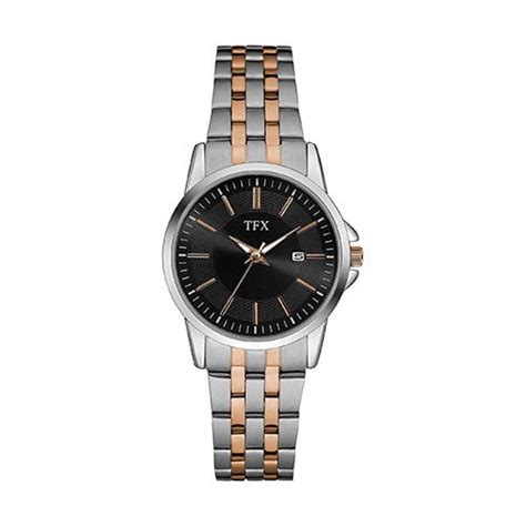 Check out our two tone steel watch selection for the very best in unique or custom, handmade pieces from our shops. TFX by Bulova Ladies Two-Tone Stainless Steel Watch, Black ...