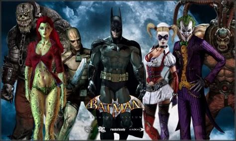 Batman Arkham Asylum Character Bios Taiaspiritual