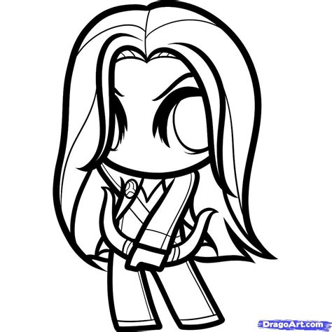 Anime drawings are mostly used in japanese comics or better known as manga. how to draw chibi katniss, hunger games step 8 | Chibi drawings, Chibi coloring pages, Anime ...