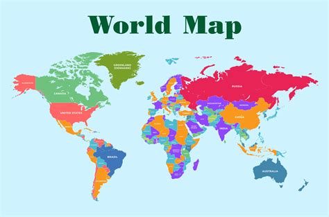 10 Best Printable Labeled World Map Porn Sex Picture