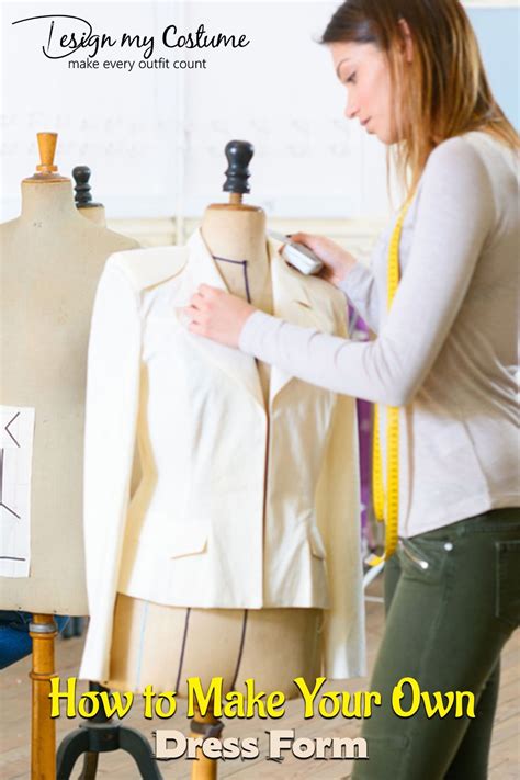 How to Make Your Own Dress Form: A Step by Step Guide ...