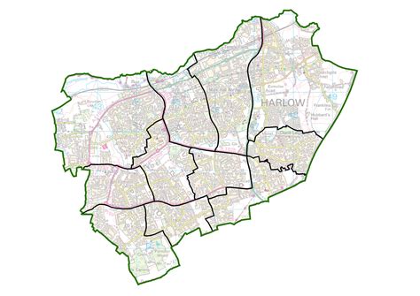 Have Your Say On A New Political Map For Harlow District Council Lgbce