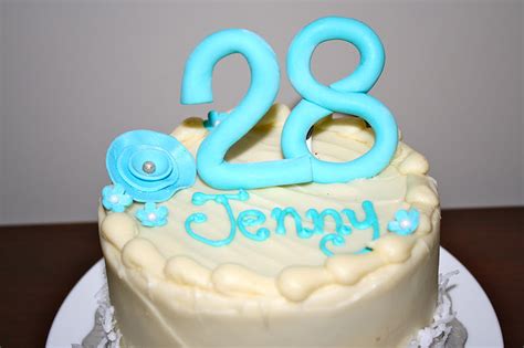 10 28th Birthday Cakes Beautiful Photo Happy 28th Birthday Cake