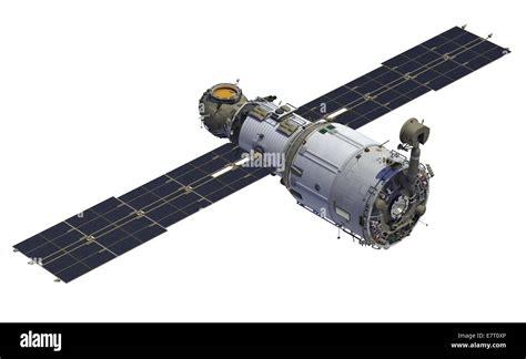 International Space Station Module Zvezda Stock Photo Alamy