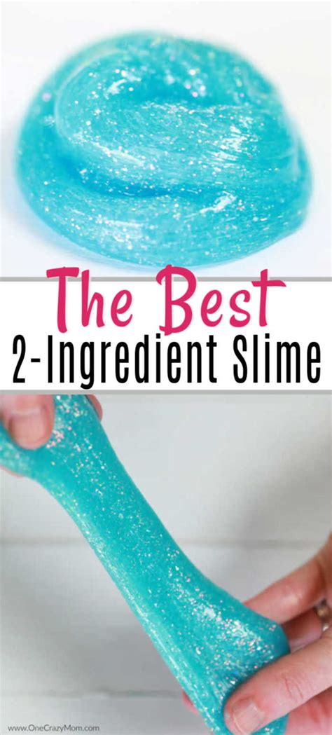 2 Ingredient Slime How To Make Slime With 2 Ingredients