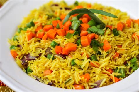 Colors Of My Childhood Nigerian Fried Rice Vibrant West Afrian Cuisine