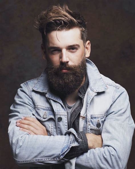 Pin By Raw Beard On Bearded And Tattooed Hipster Beard Hipster Haircuts For Men Mens Hairstyles