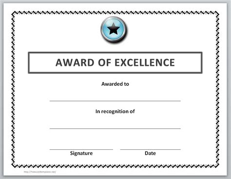 13 Free Certificate Templates For Word Microsoft And Open Office