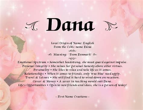 The Name Dana Meaning Meaninganb