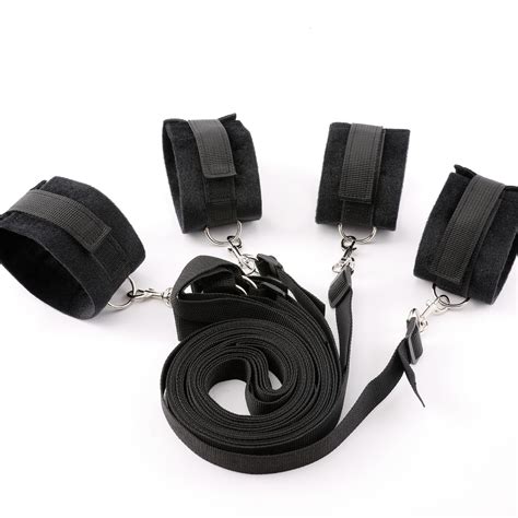 bed spreader restraint system passion bondage kit includes wrist cuffs and ankle cuffs