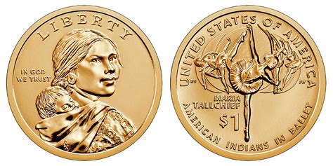 2023 D Native American Dollar Maria Tallchief And American Indians In