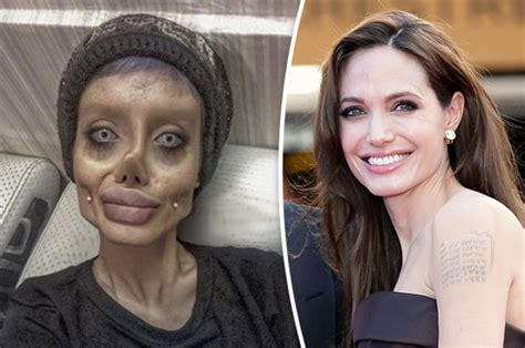 Extreme Plastic Surgery Woman Has Operations To Look Like Angelina Jolie Daily Star