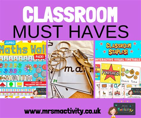Classroom Must Haves Primary Teaching Resources