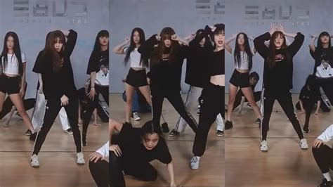 Yuqi Fancam 여자아이들gi Dle Lion Choreography Practice Video