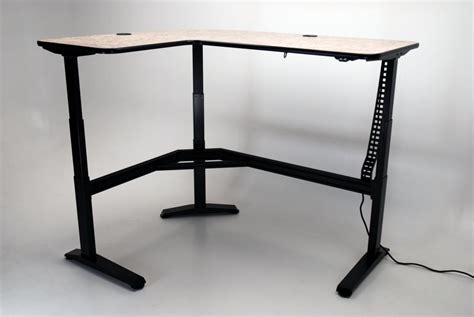 Ergo L Height Adjustable L Shaped Desk Martin And Ziegler