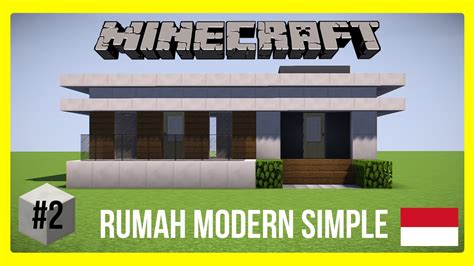 Rumah minimalis terus meraih minat yang tinggi dari masyarakat. Minecraft Tutorial: Cara Membuat RUMAH MODERN! #2 - Modern ...
