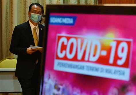 Director general of health, malaysia. Malaysia records 1,196 new Covid-19 cases, 997 recoveries ...