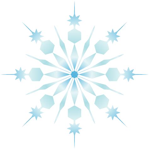 Снежинка Синий Кристалл Бесплатная векторная графика на Pixabay