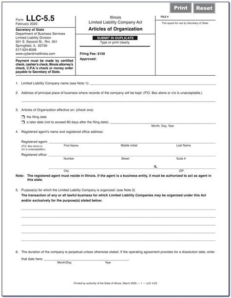 Articles Of Incorporation Texas Template
