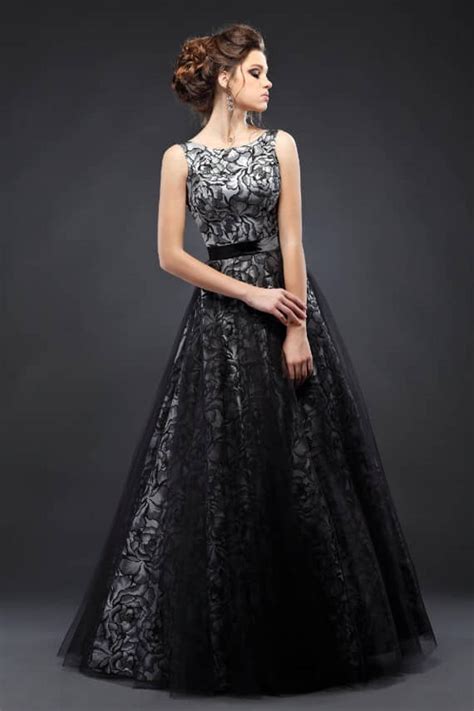 Long Black Evening Gown 2020 Prom Dresses Maxi Wedding Etsy In 2021