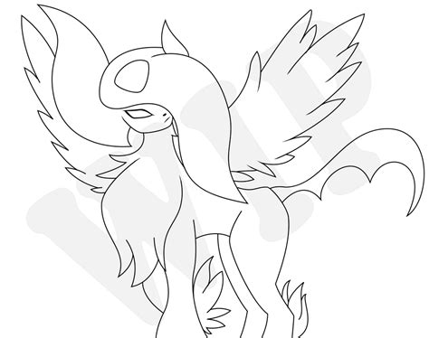 Wip Mega Absol By Awokenarts On Deviantart