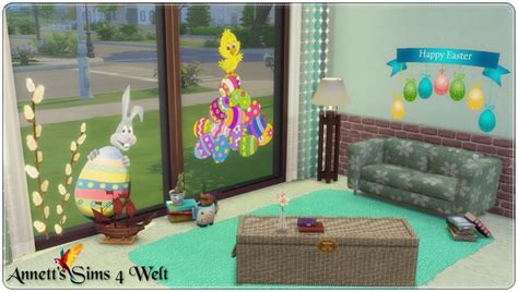 Easter Wall Deco Part 2 At Annetts Sims 4 Welt Sims 4 Updates