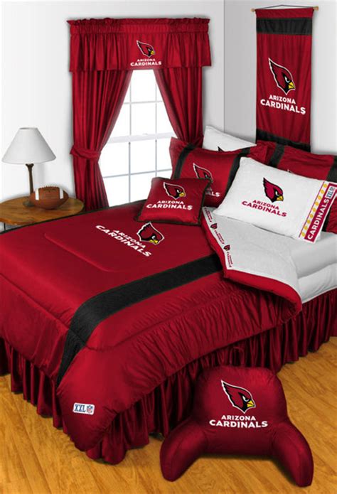 nfl arizona cardinals bedding  room decorations
