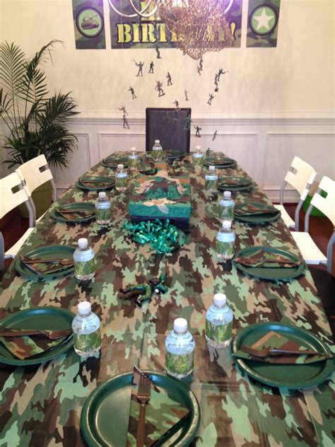 Army Theme Army Birthday Parties Army Party Military Party