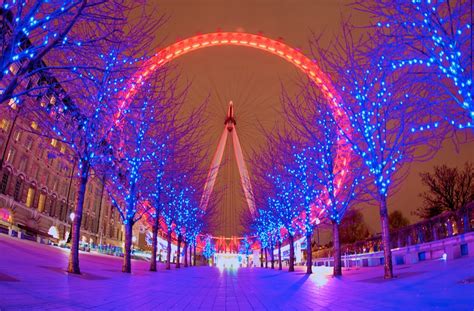 Christmas London Eye ~ Wusa 9 Wallpaperssea Andpop