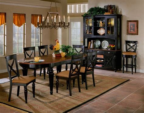 Color block living room two tone decor cococozy. Hillsdale Northern Heights Dining Collection HD-D4439 at ...