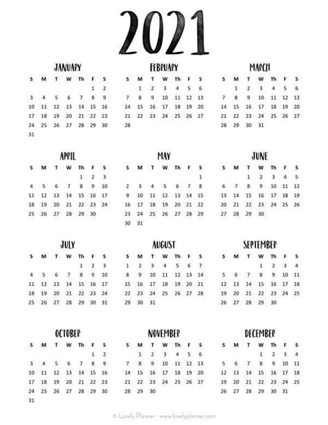 Printable 2022 Calendar On One Page Free Resume Templates