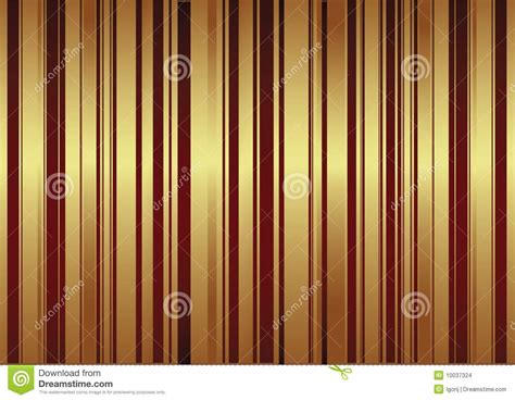 Vector Background With Red And Golden Stripes Stock Illustration