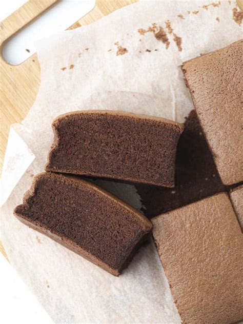 Cotton Soft Chocolate Sponge Cake Catherine Zhang