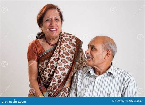 Senior Indian Couple Stock Image Image Of India Mature 16790377