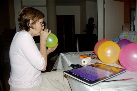 Granny Blows Up The Balloons Cecil Schneider Flickr