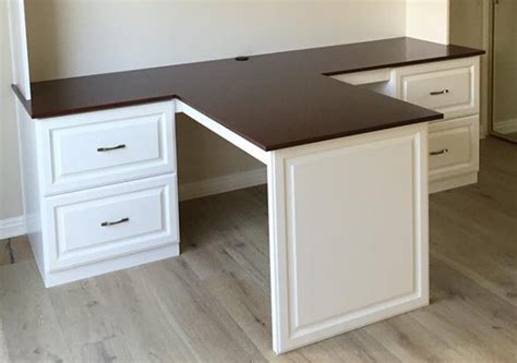 Custom Desk With Cherry Countertop Esoteric Woodcraft