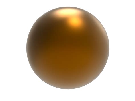 Brown Metal Sphere 12658411 Png