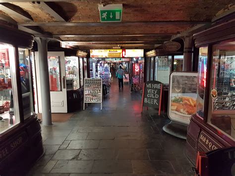 The Underground Shopping Centre Next To The Tower Of London
