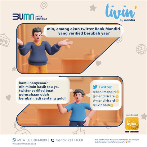 Bank Mandiri On Twitter Buat Sahabat Yang Bertanyea Tanyea Soal Akun