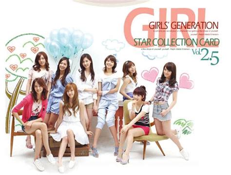 My Girl S Generation Lovers Mggl Snsd Releases Special ‘star Collection Cards Vol 2 5′