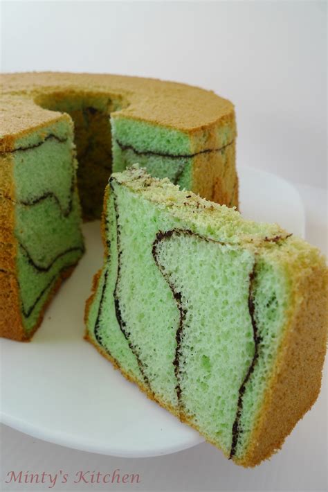 Mintys Kitchen Coco Pandan Chiffon Cake