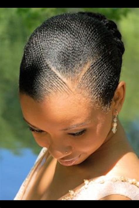 Small Flat Twists In A Bun African Hair Braiding Pictures Natural