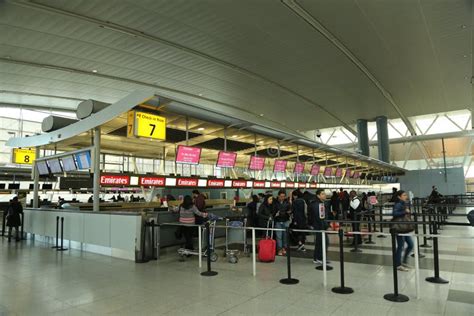 Inside Of Delta Airline Terminal 4 At Jfk International Airport In New